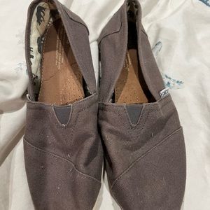 Toms Brown Flats, Sz 6M